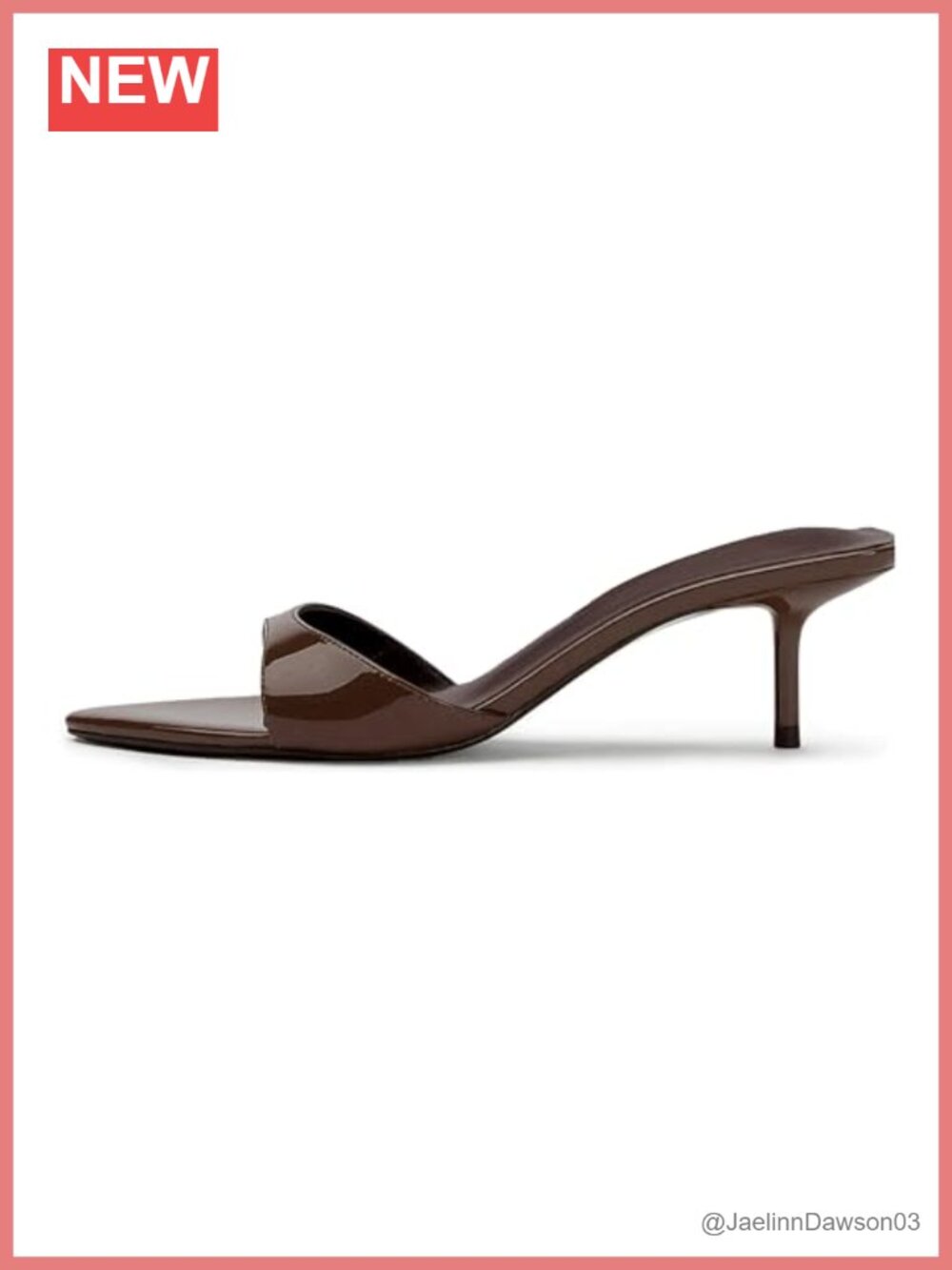 Kitten Heels Mules for Women Pointed Open Toe Slingback Slip On Dress Sandals